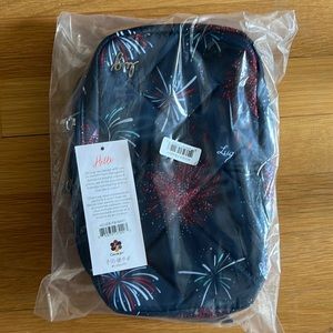 NWT Lug Hover Cosmetic Pouch in Firework Navy🎆